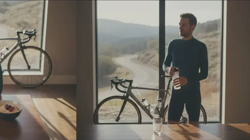 Ontbijten voor het fietsen of nuchter vertrekken? Een expert legt de verschillen uit