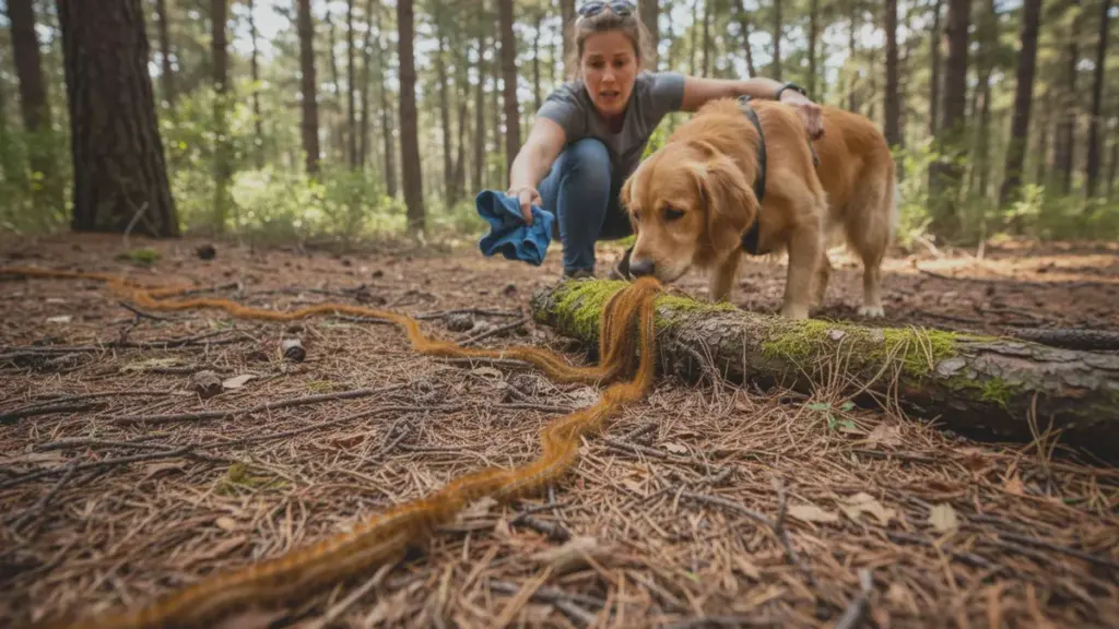 Waarom voorjaarsrupsen van de processierups een hond in enkele uren kunnen doden