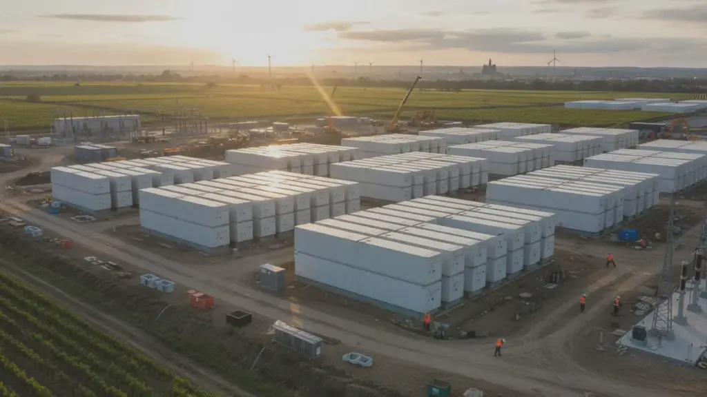 Bij Reims bouwt Tesla een gigantische batterij. Franse energiesector staat op de drempel van verandering